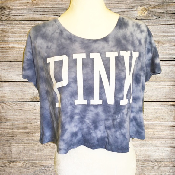PINK Victoria's Secret Tops - Victoria’s Secret Pink Tie Dye Crop Top